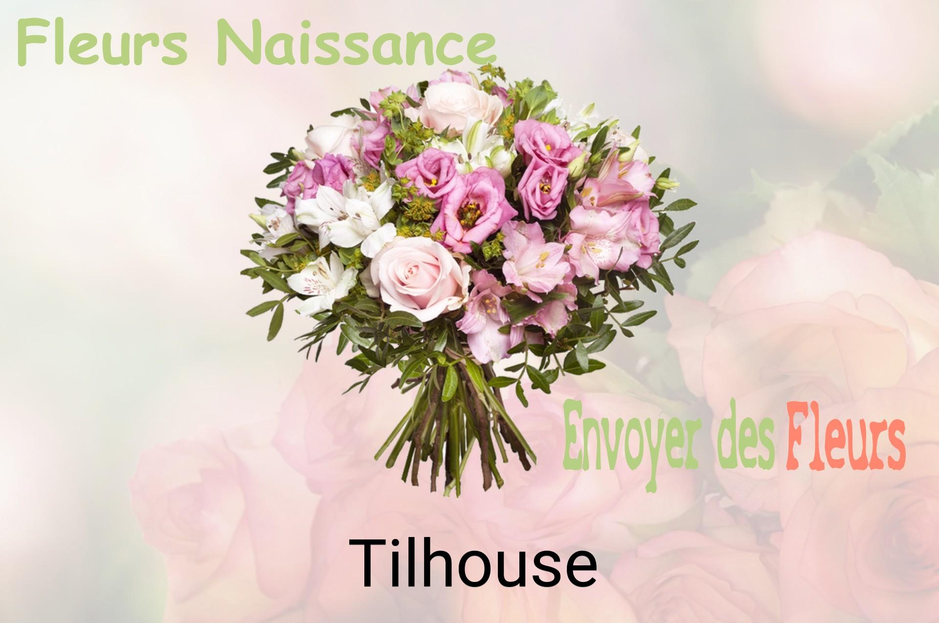 Bouquet de fleurs de naissance livré à Tilhouse